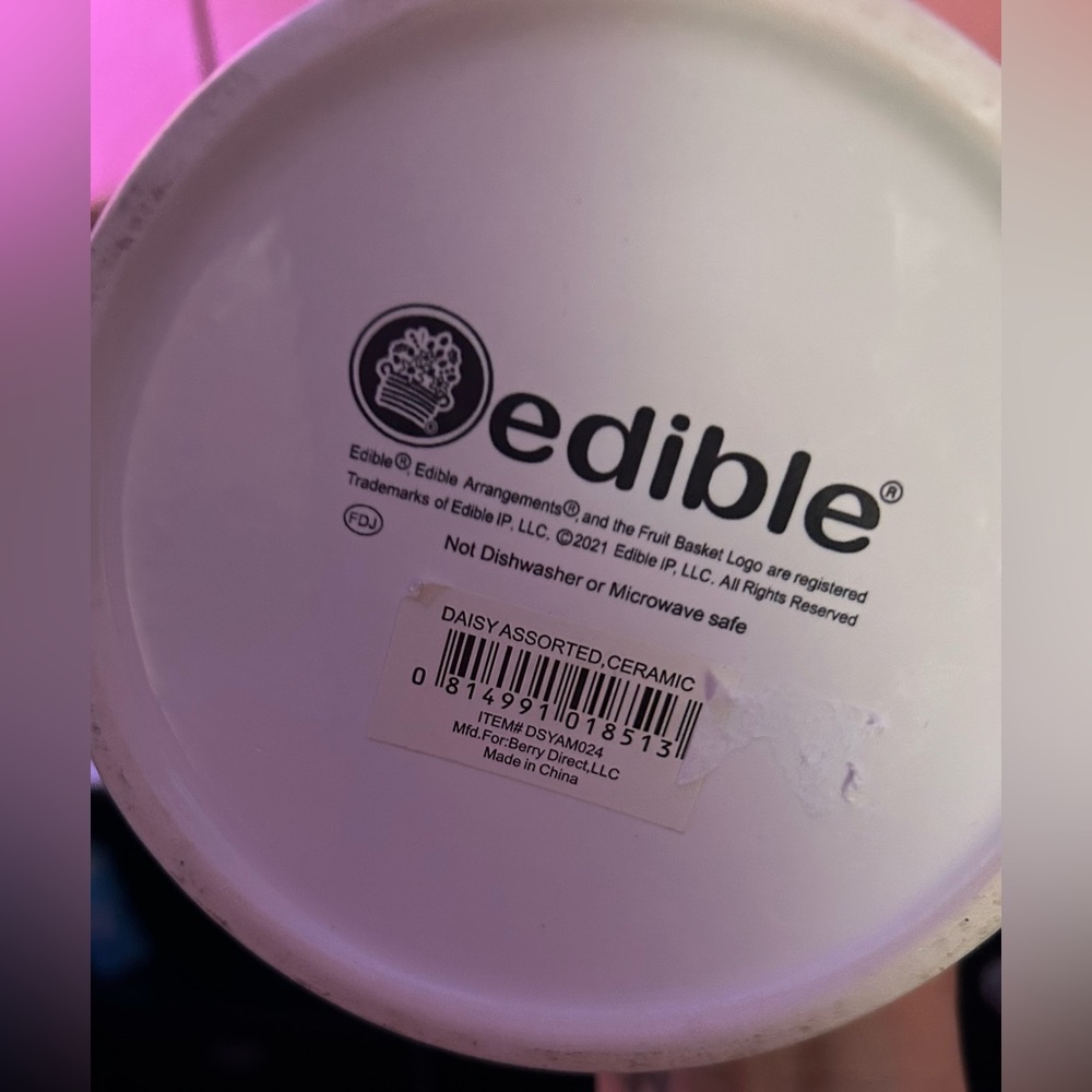 EDIBLE VASE-VINTAGE VASE - Picture 10 of 11